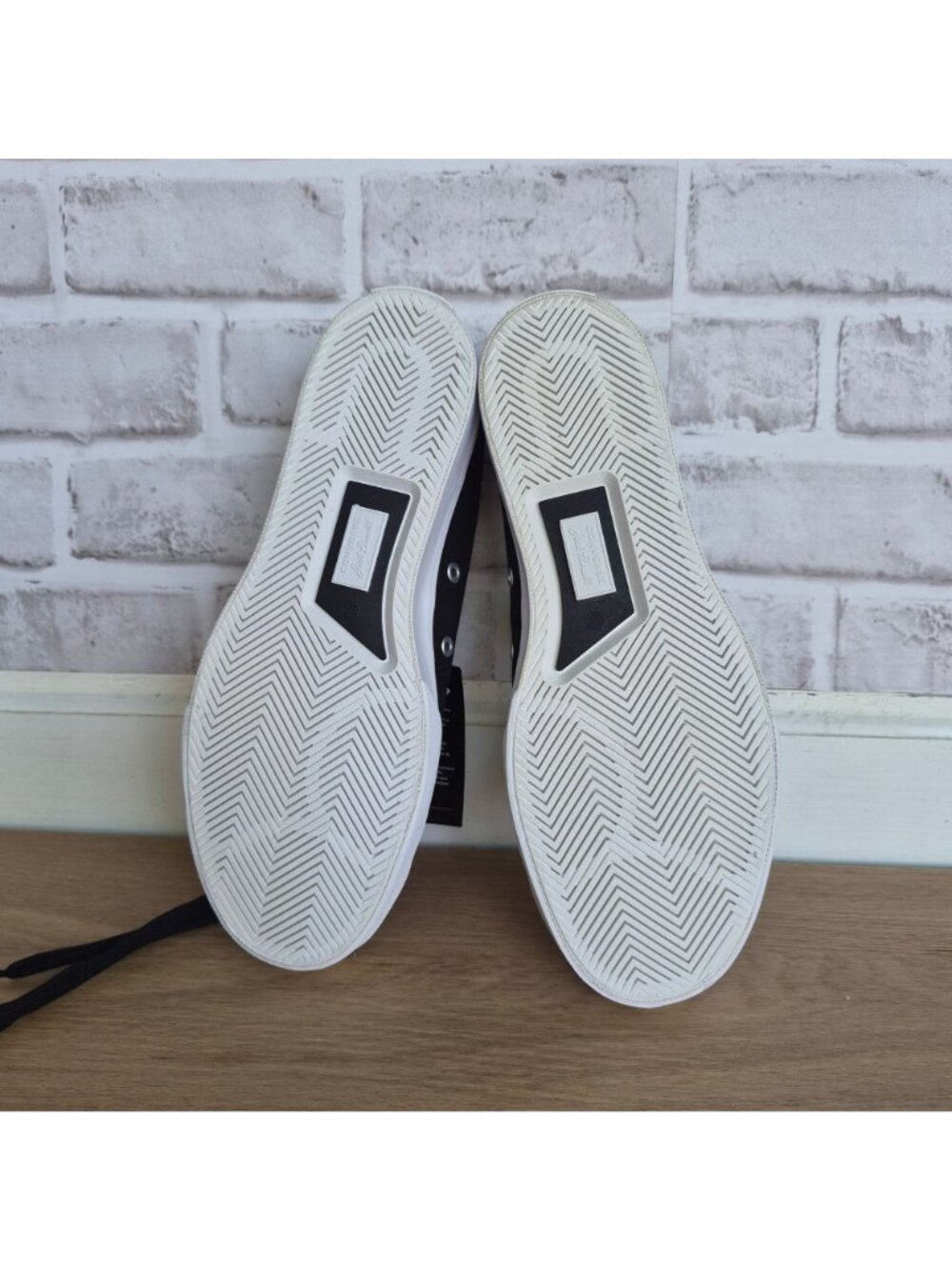 ⭐Converse Jack Purcell JP OX Canvas 7.5 Women Shoes Sneakers Black White 164056C - Picture 10 of 12